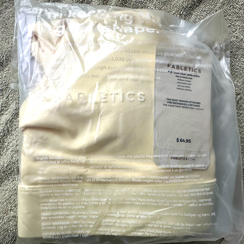 Fabletics Oasis Front-twist Bra